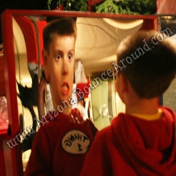Carnival fun house mirror rentals Scottsdale Arizona
